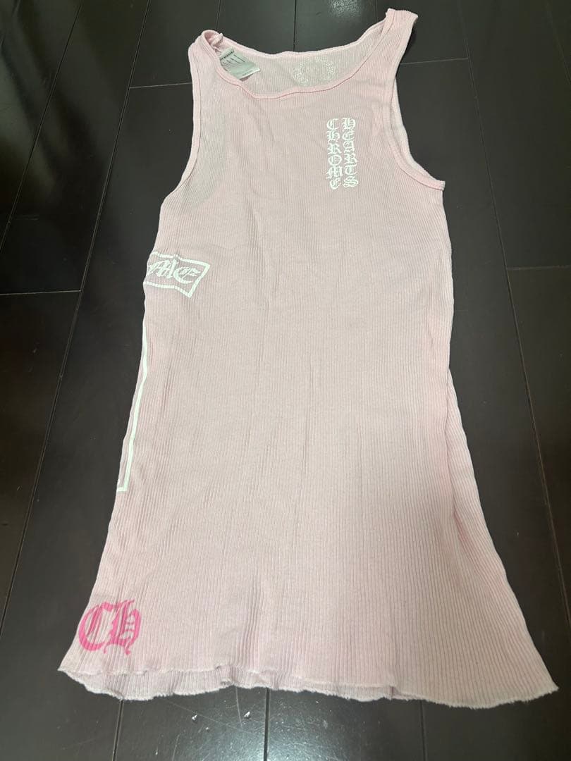希少カラー　クロムハーツ　タンクトップ　ピンク　Mサイズ