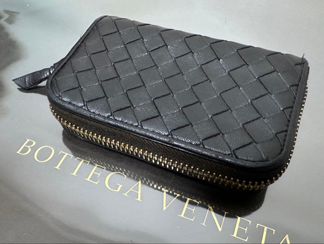 【付属品付】ボッテガヴェネタ ケース ラム／ネロブラック／ゴールド✨✨✨5️⃣