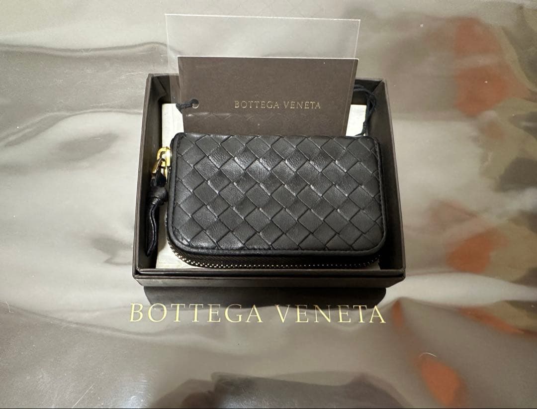 【付属品付】ボッテガヴェネタ ケース ラム／ネロブラック／ゴールド✨✨✨5️⃣
