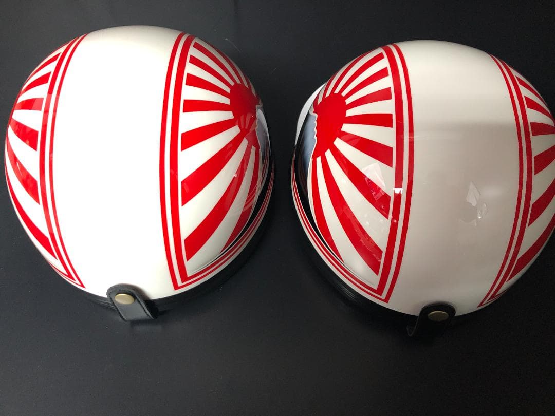 2個セット!送料込！カスタムコルク半　富士日章　　白赤