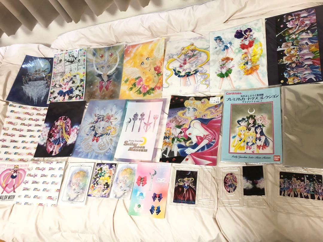 セーラームーンミュージアム　アクスタ、缶バッジ、ポストカード、ドール、まとめ売り