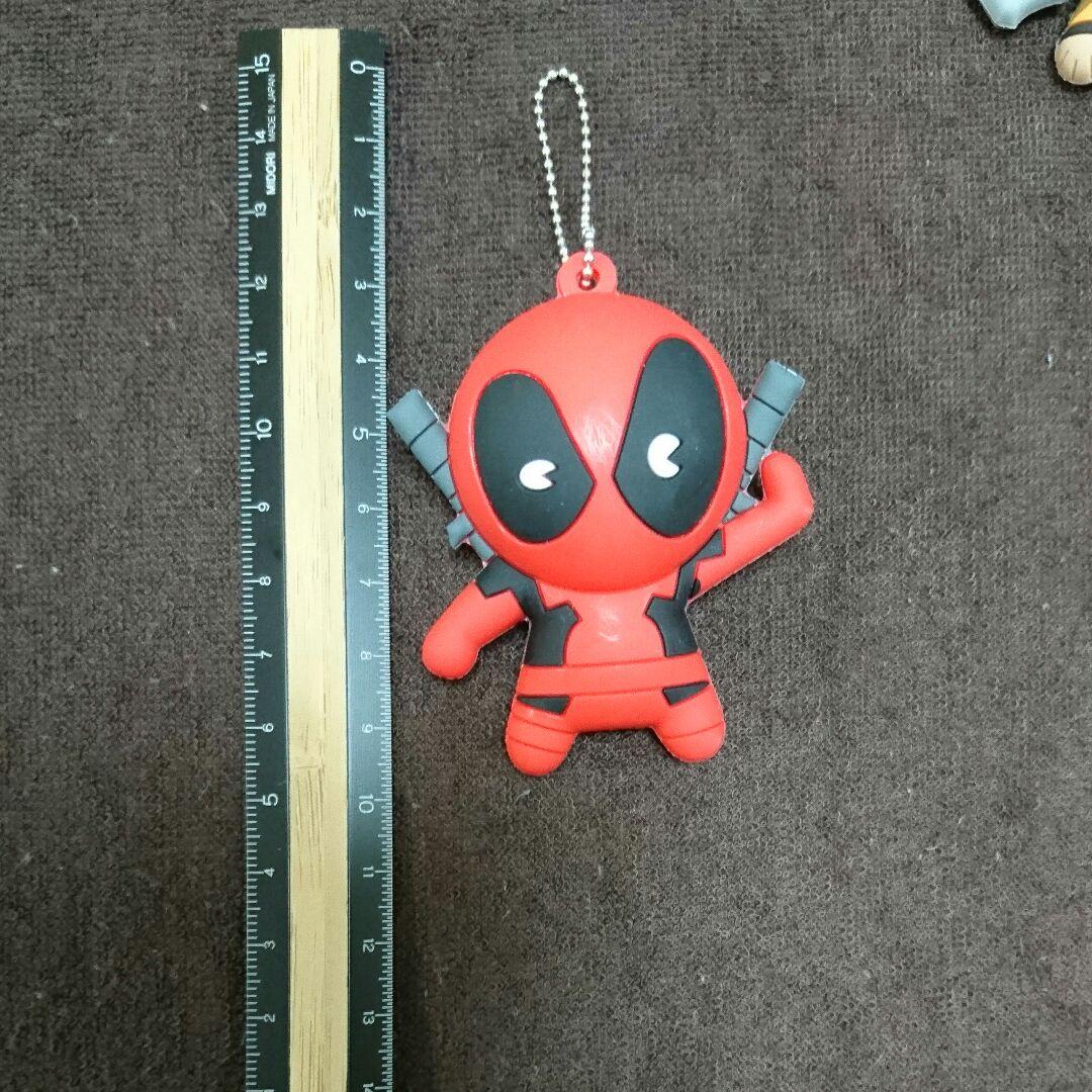 MARVEL マーベル キャラクター ラバー キーチェーン キーホルダー セット