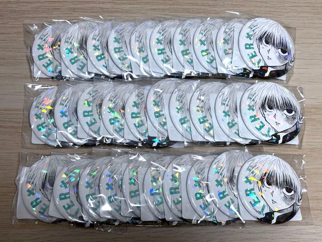 ハンターハンター オールスター缶バッジ キルア ククルーマウンテン 30点セット