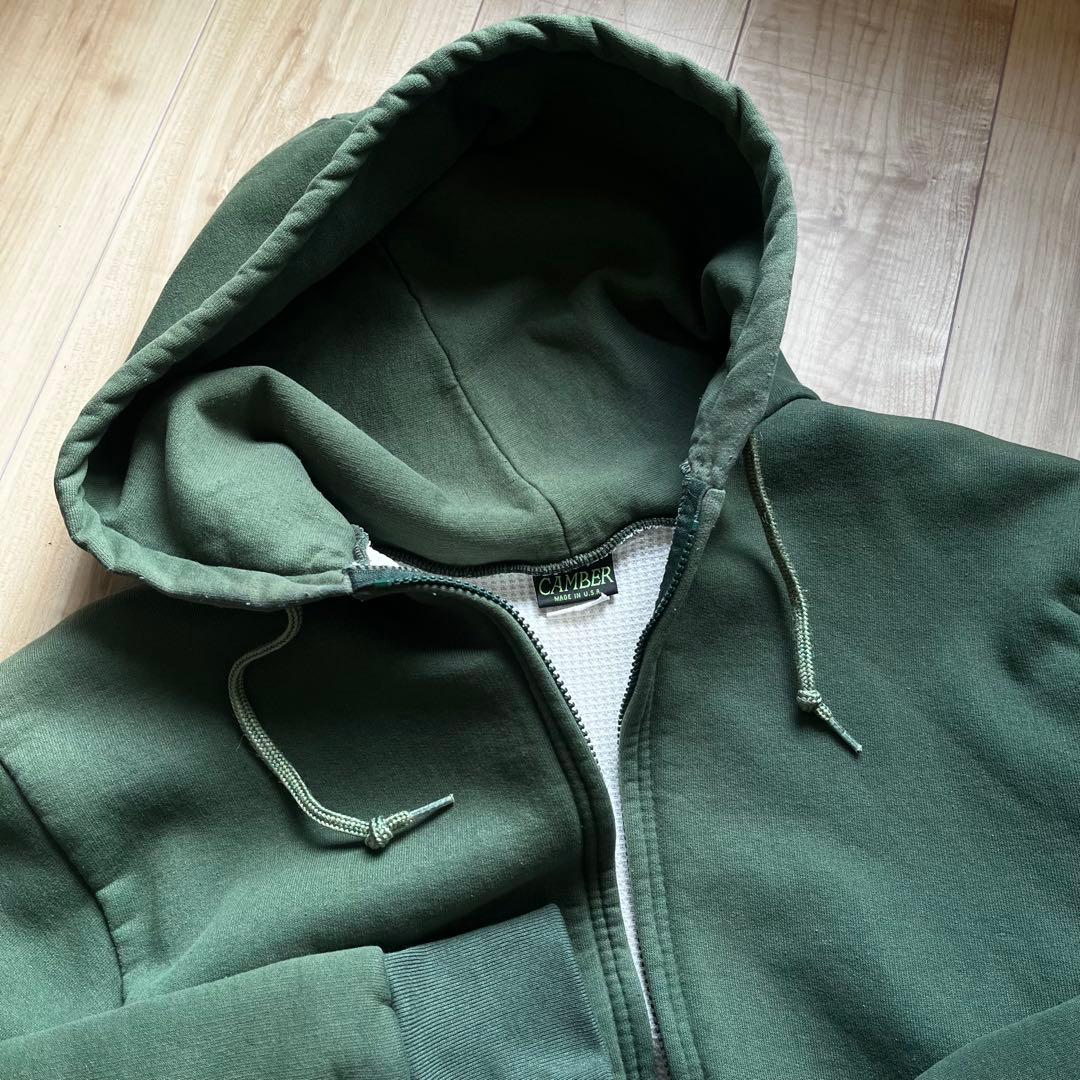 か*げ様 CAMBER ヘビーウェイト サーマル パーカー XL