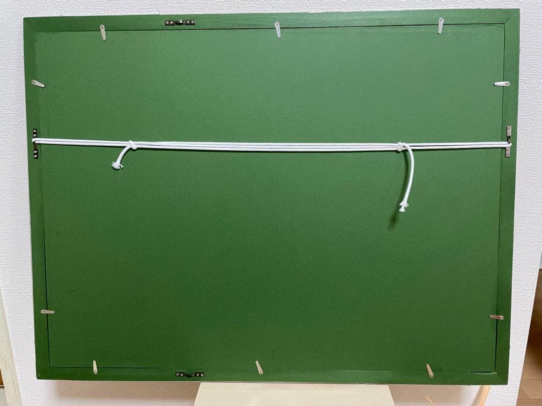 帯　額縁　龍　虎