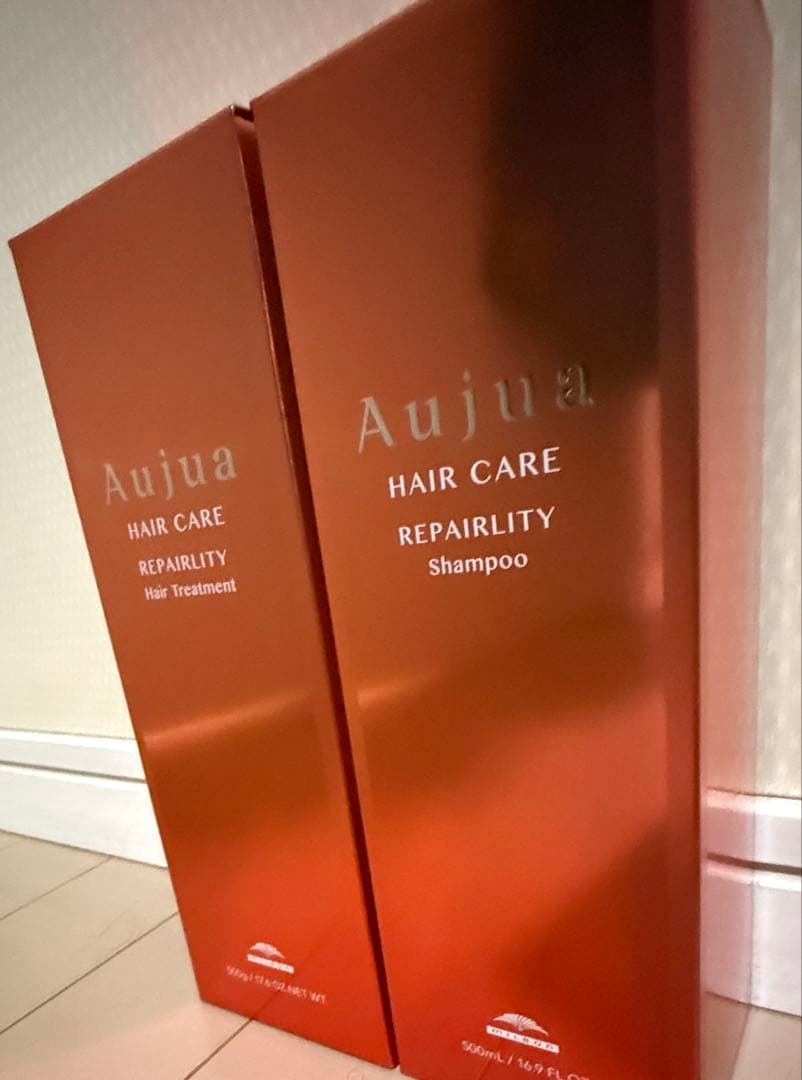 【最終値下げ】Aujua リペアリティ シャンプー＆トリートメント500ml