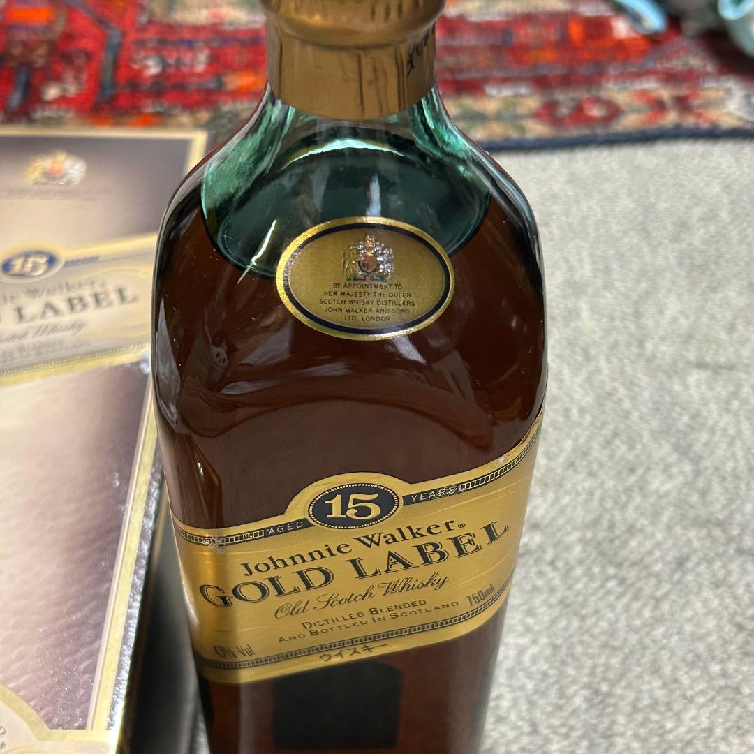 ジョニー・ウォーカー ゴールドラベル 750ml 43度