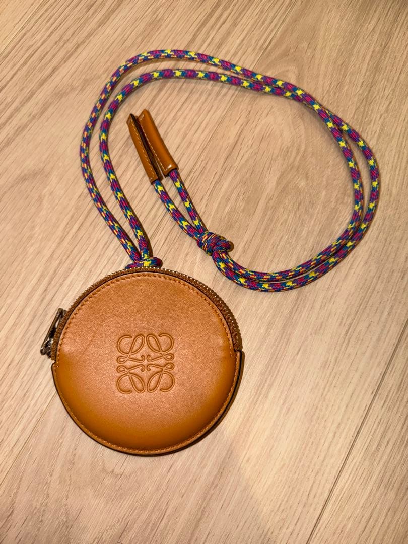 LOEWE クッキー チャーム ジップ アラウンド ウォレット