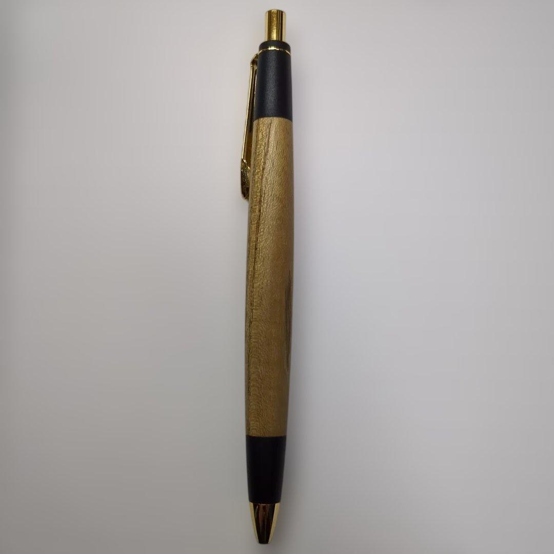 ボナンペン　槐　真鍮金具　シャープペン 0.5mm　箱付き