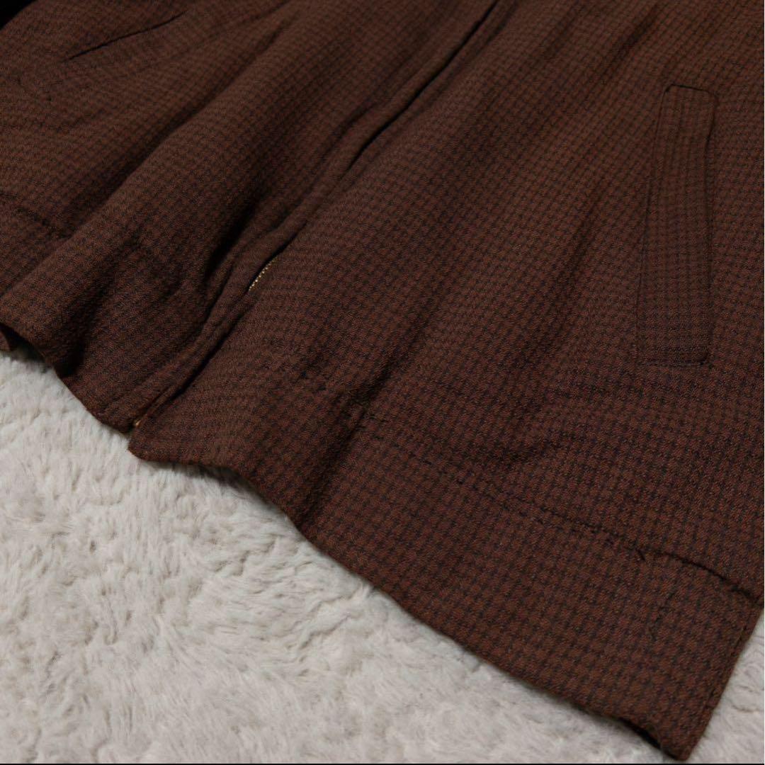 ま*た様 40s~50s airman ギャバジャン ウール レーヨン 表記サイ