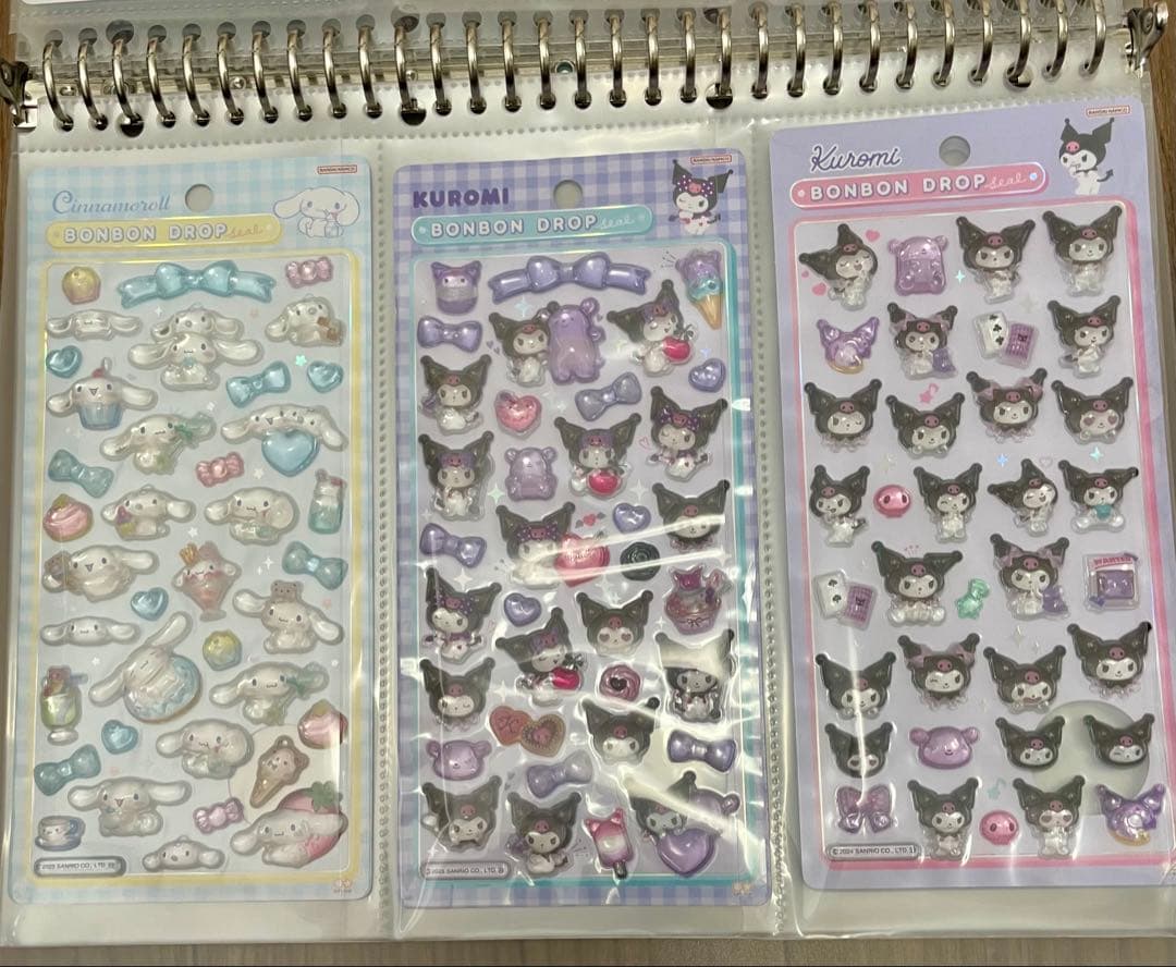 正規品 ボンボンドロップシール うるちゅるポップシール おはじきシール 30枚