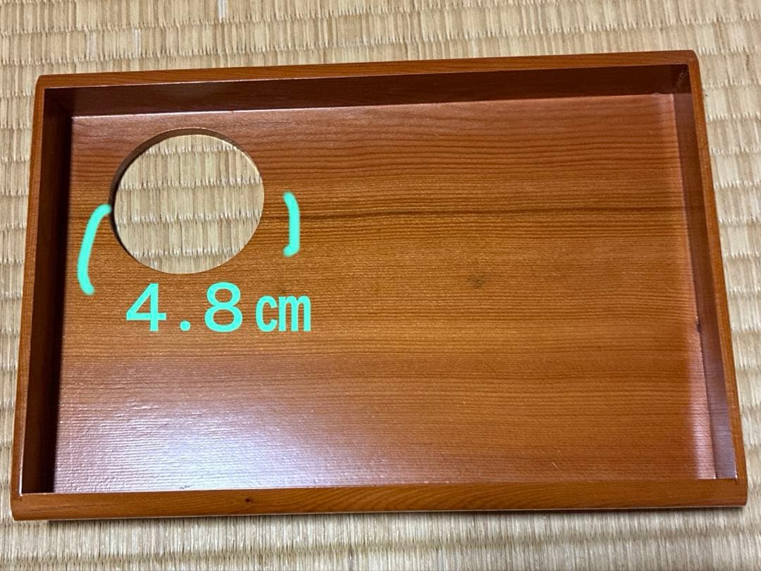 美品✨利休 茶箱✨美しい木目　艶あり　面無し　外箱有り。