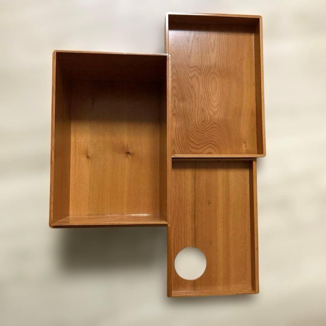 美品✨利休 茶箱✨美しい木目　艶あり　面無し　外箱有り。