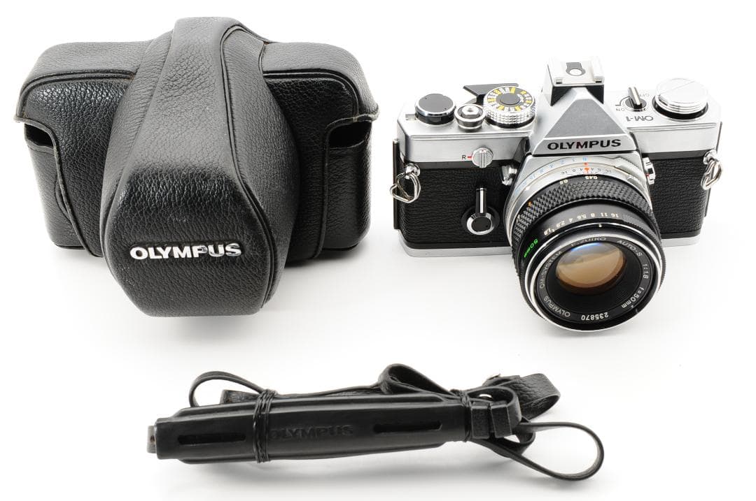 【ケース付】 オリンパス Olympus OM-1 + 50mm F1.8