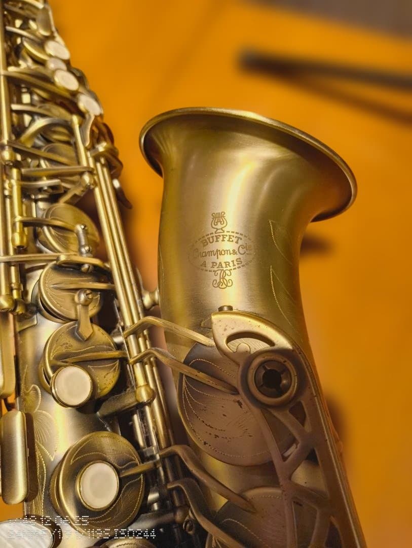 Buffet Crampon製のゴールドサックス