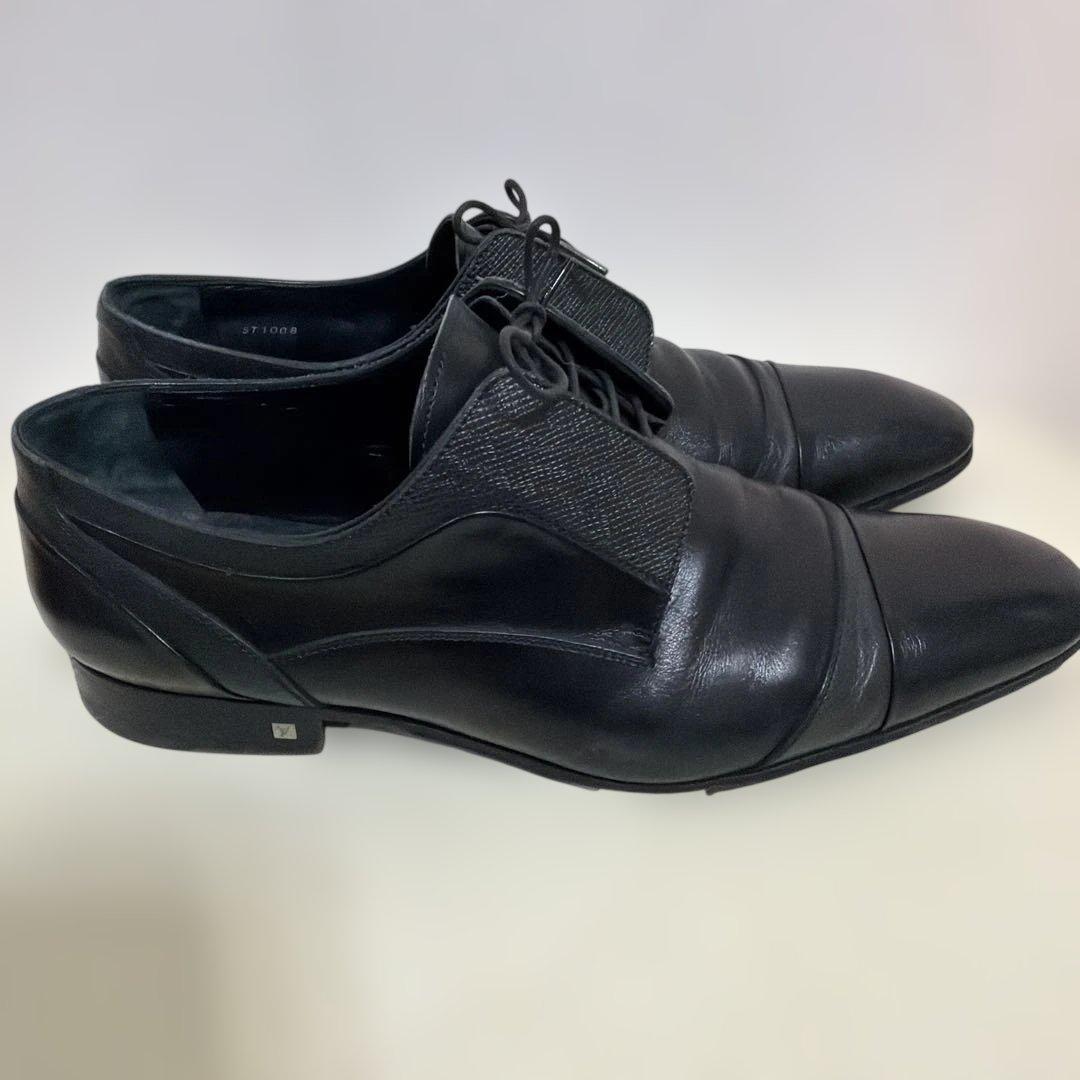 ルイヴィトンシューズ　ブラック 9.5サイズお値下げコメント下さい