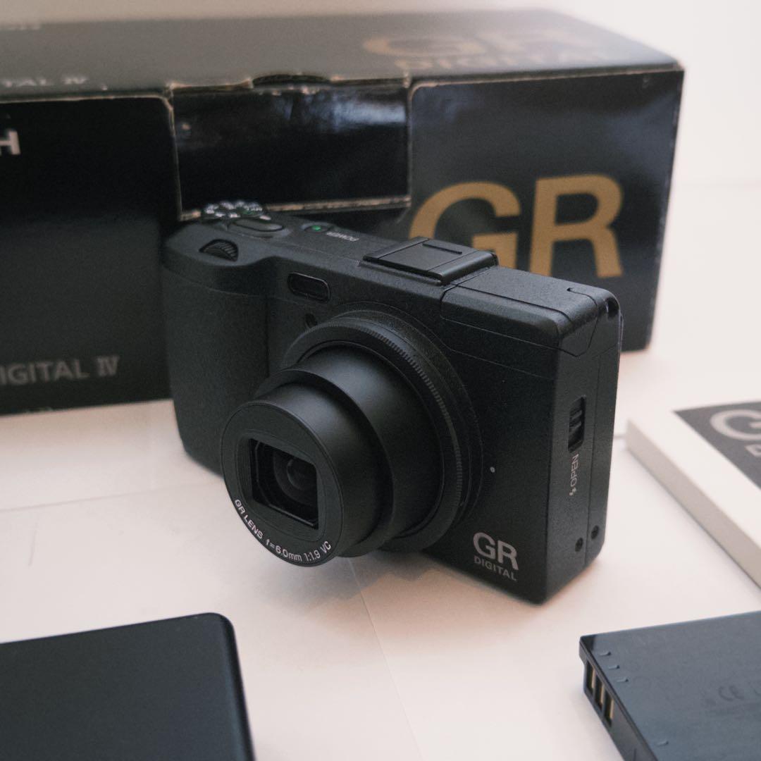 ち*る様 【美品】 RICOH GR DIGITAL IV