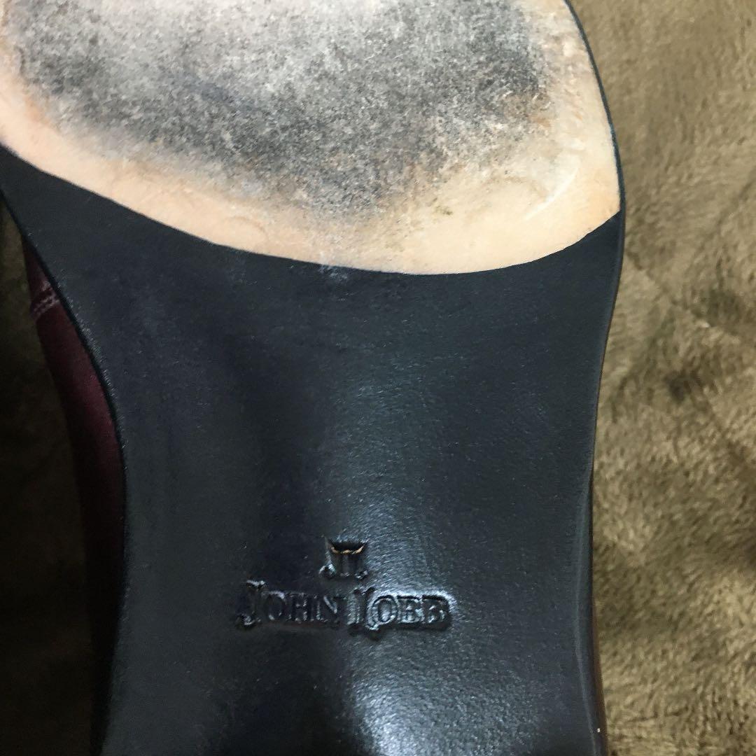JOHN LOBB ダブルモンク革靴　8ハーフ