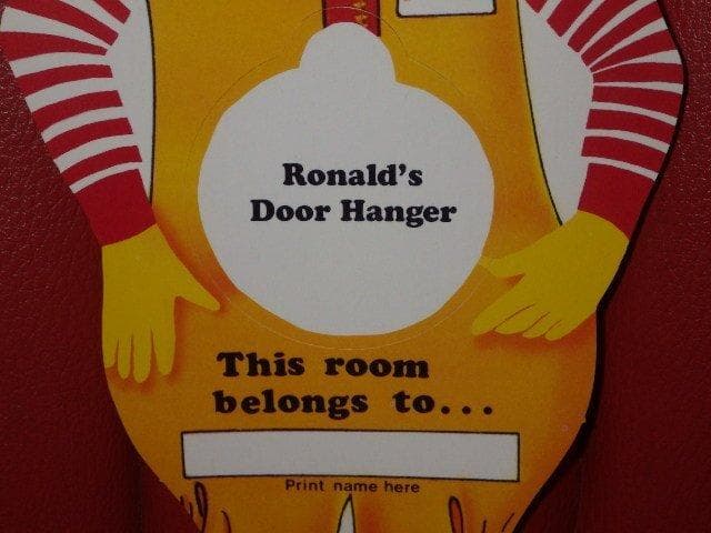 90’S★ロナルド・マクドナルド★壁掛け★ピエロ★サーカス★ビンテージ★ポスター