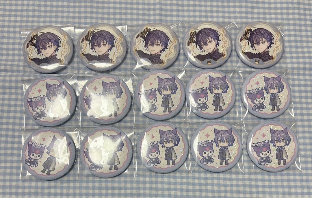 にじさんじ Dytica サンリオ 小柳ロウ 缶バッジ