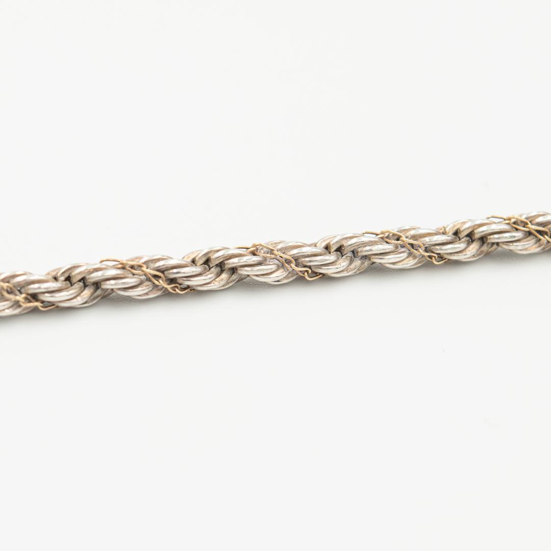 ヴィンテージ ティファニー ツイストロープ ブレスレット 18.5cm 80年代