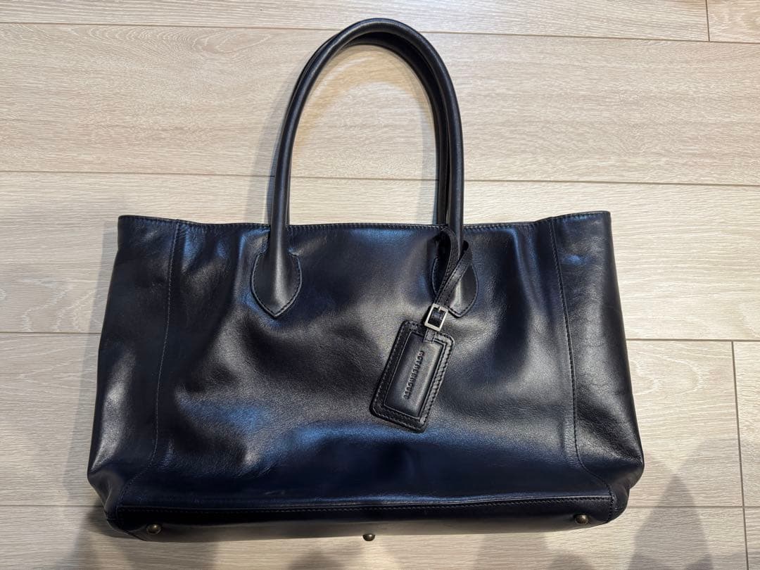 マザーハウス　アンティークボックストート　アンティークブラック