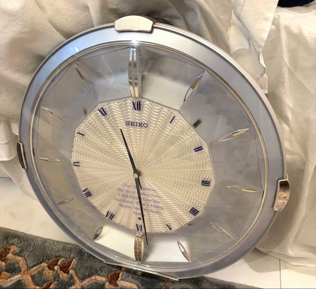 RE545L 壁掛け時計 SEIKOイルミナ