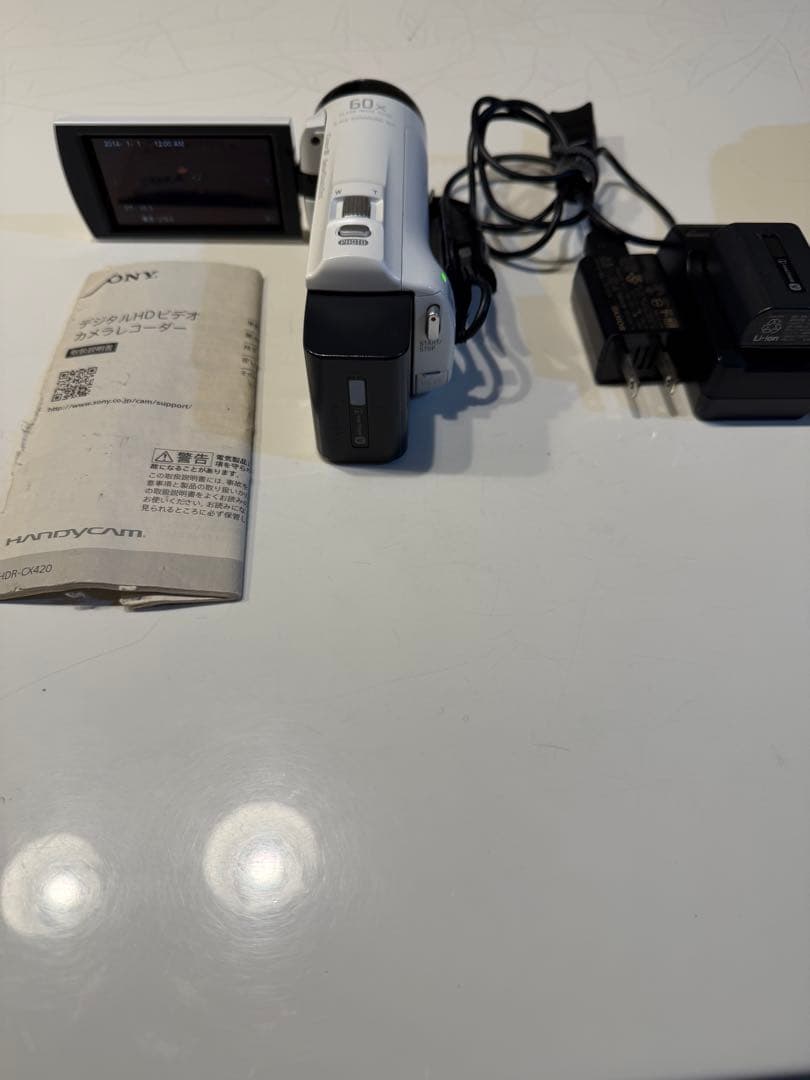 SONY HANDYCAM HDR-CX420ビデオカメラ