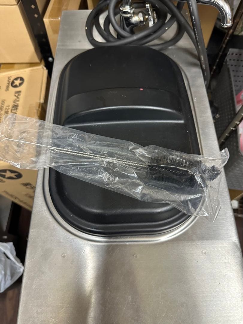 日世 NA-9524AE 業務用ソフトクリーム機 丸型ノズル付 動作良好品