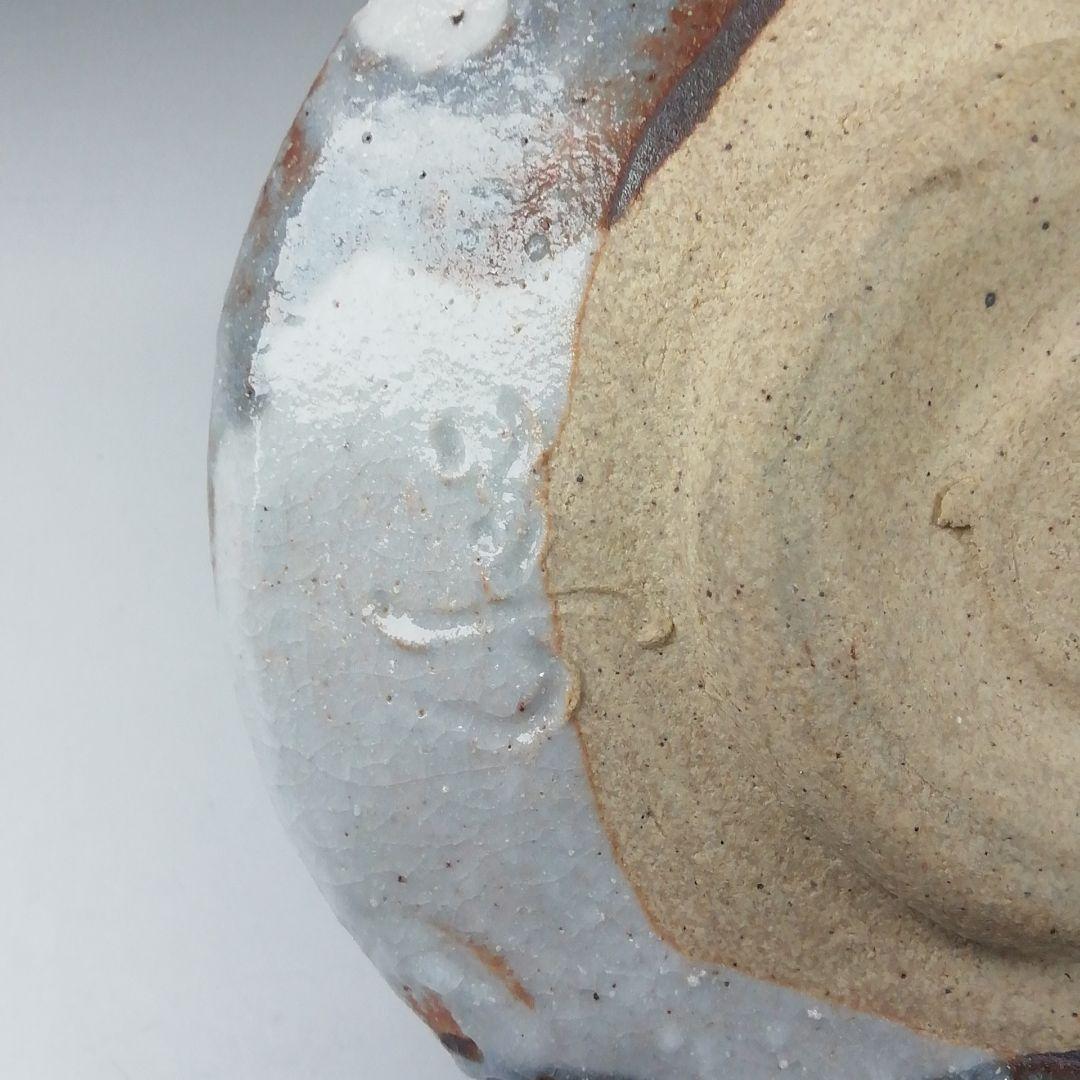 Ｔ４９２　茶碗　『鼡志野』『土渕善丕氏 造』　共箱　抹茶碗　茶道具