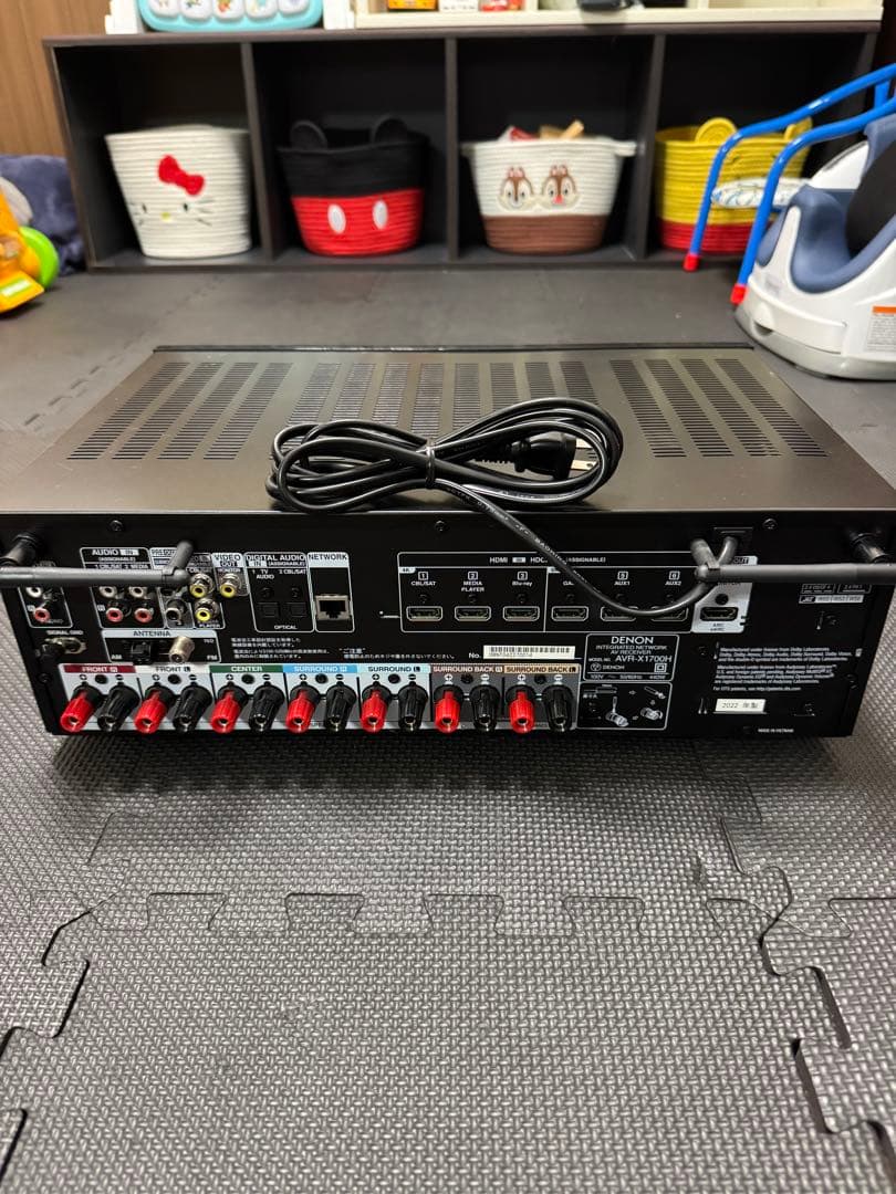 DENON(デノン) AVアンプ AVR-X1700H 付属品完備