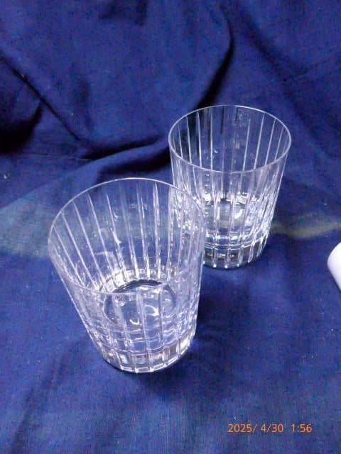 素敵なバカラ Baccarat ハーモニー タンブラーグラス ペア 美品です！