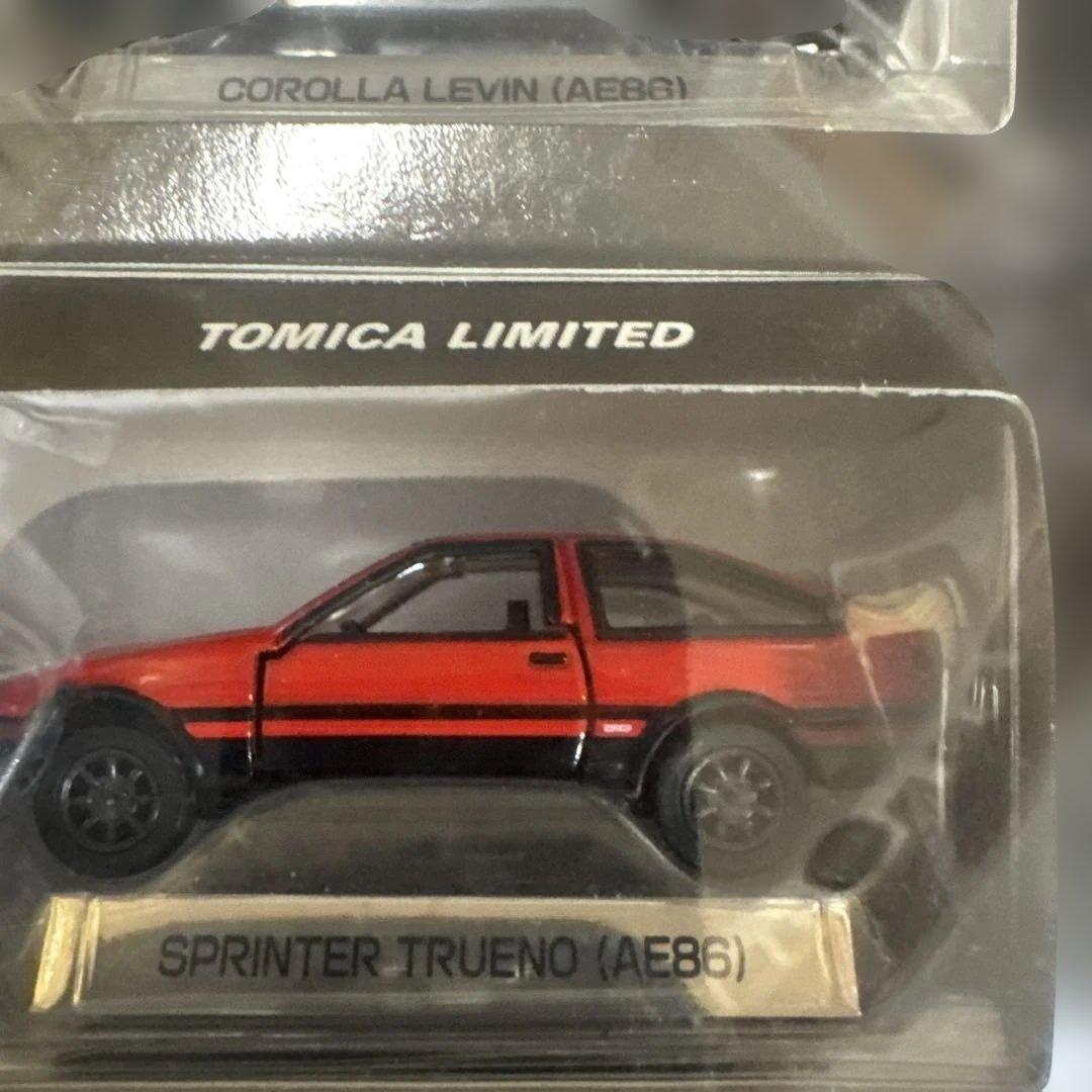 トミカリミテッド AE86 レヴィン/トレノ 4モデルセット