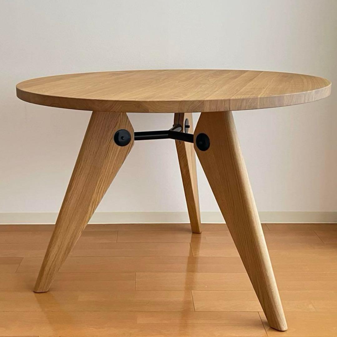 y*c様 美品 ゲリドンテーブル　φ 1050 オーク　VITRA正規品