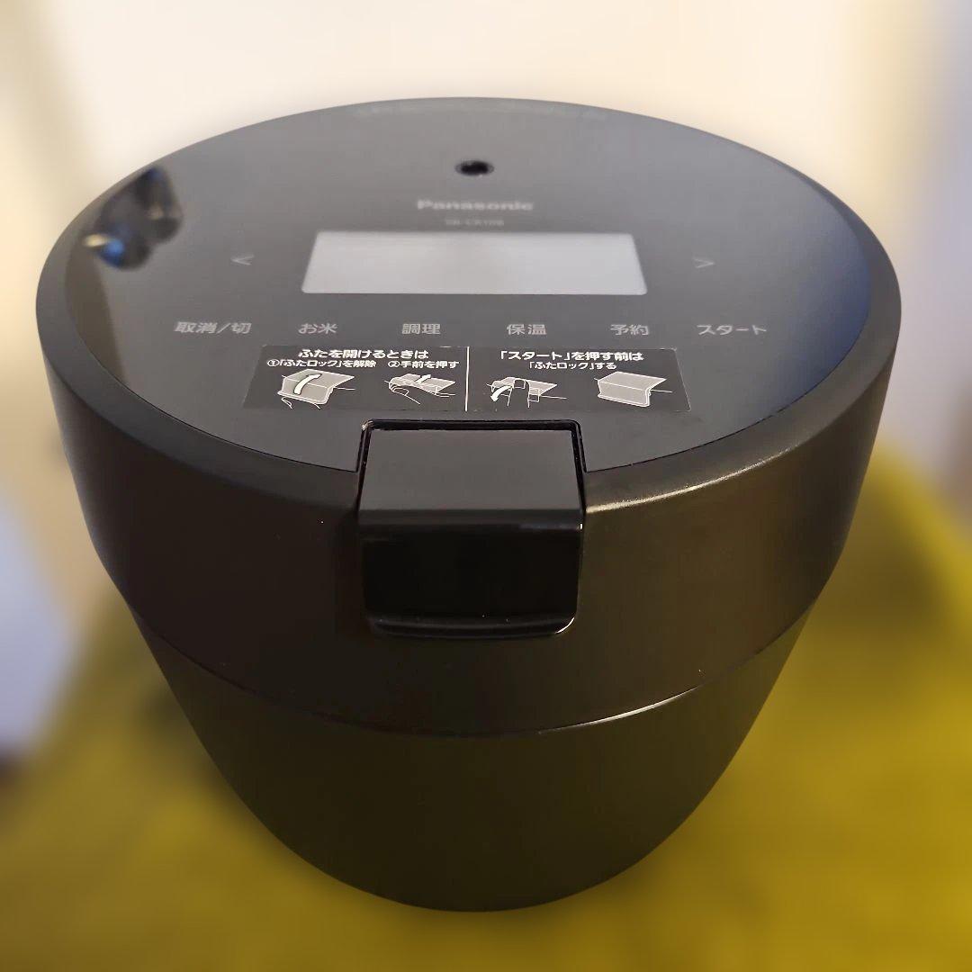 Panasonic SR-CR101 IH炊飯器 ブラック　2025年製