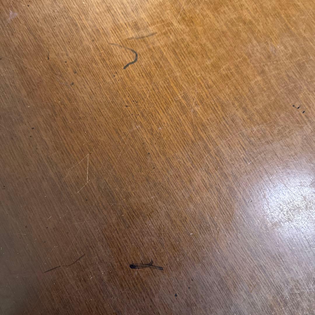 送料込み　キツツキ　飛騨産業　ダークブラウン 長方形ダイニングテーブル