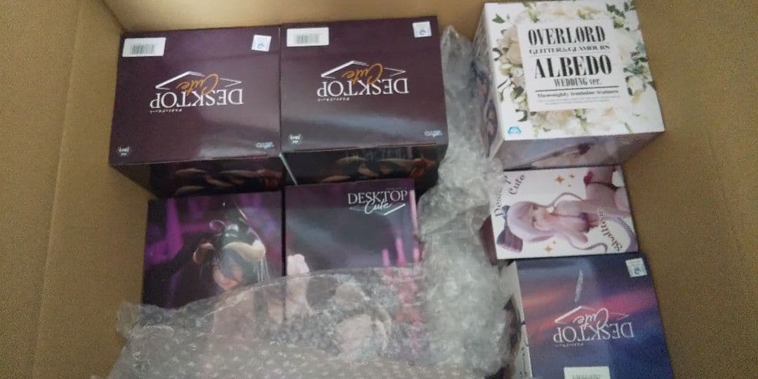 オーバーロード　アルベドセット（シャルティアもあるよ）９体