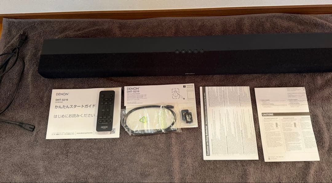 DENON DHT-S216 サウンドバー ホームシアター