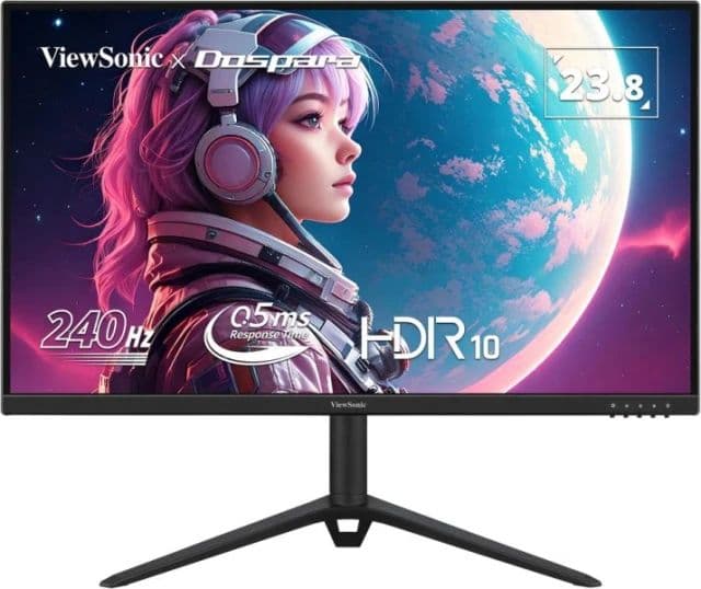 ViewSonic 240HzゲーミングモニターVX2428J2-7　25年製