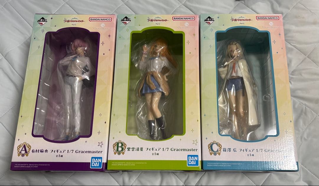 学園アイドルマスター 一番くじ Part3 A賞　B賞　C賞　フィギュア　セット