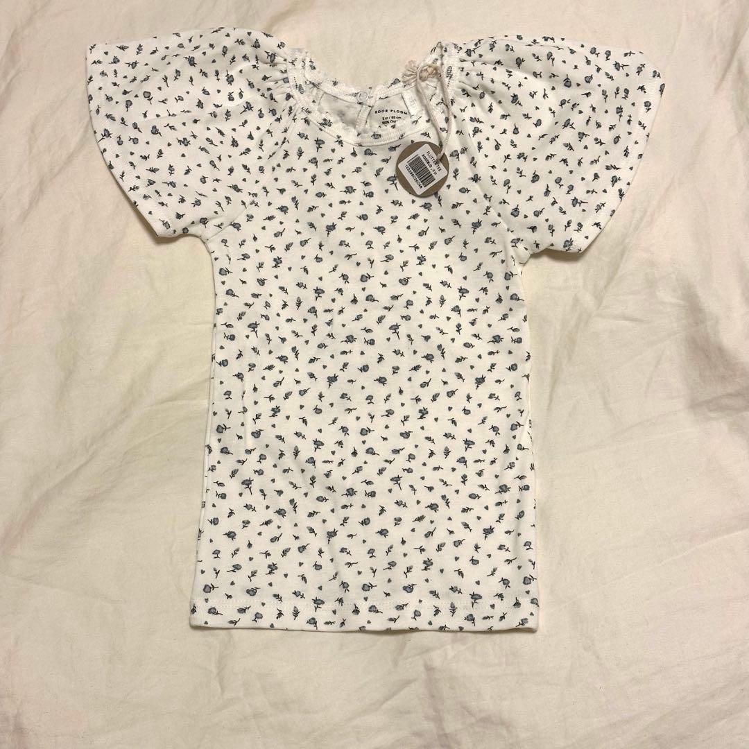 トップス soor ploom flutter tee rosebud 2y