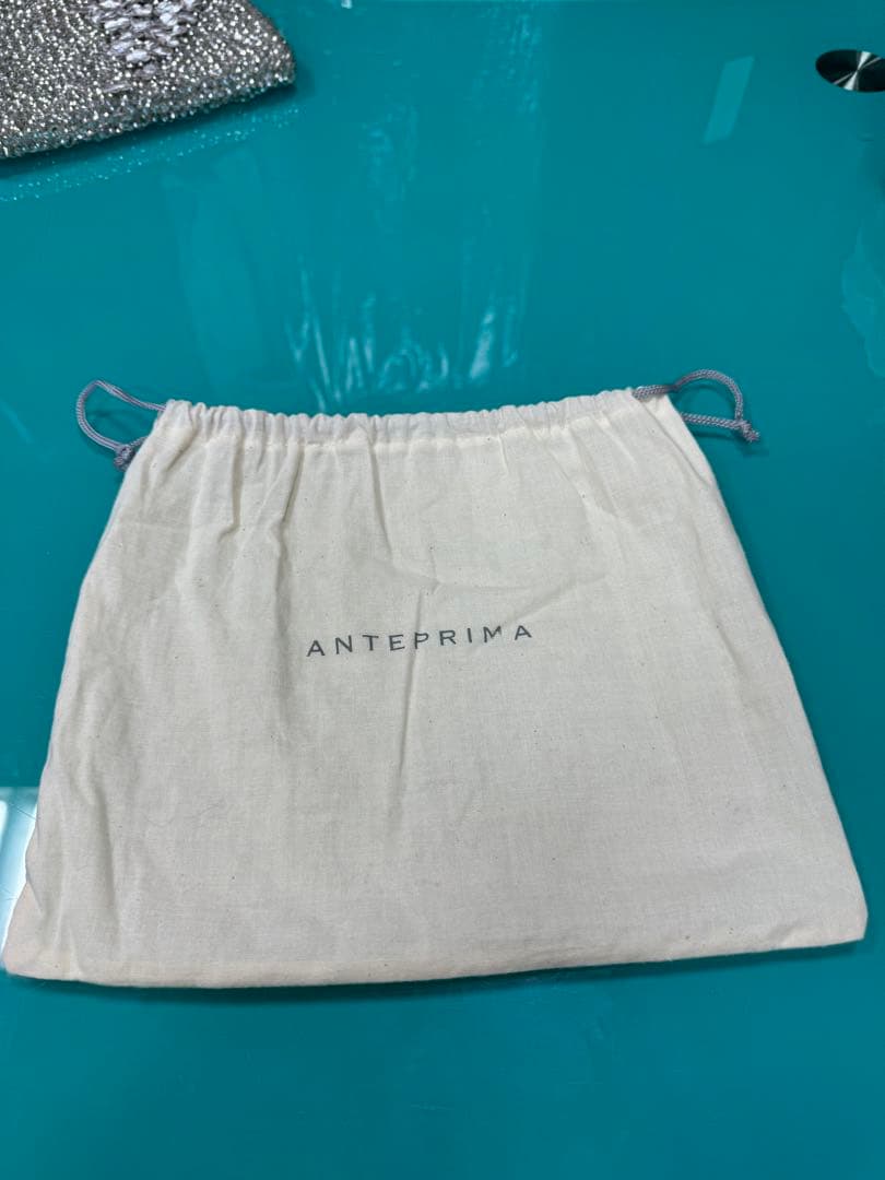 ANTEPRIMAアンテプリマ　ワイヤーバッグ花ビジュー