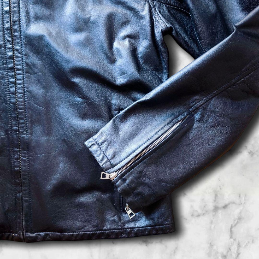 Paul Smith ブラック レザー シングルライダース M