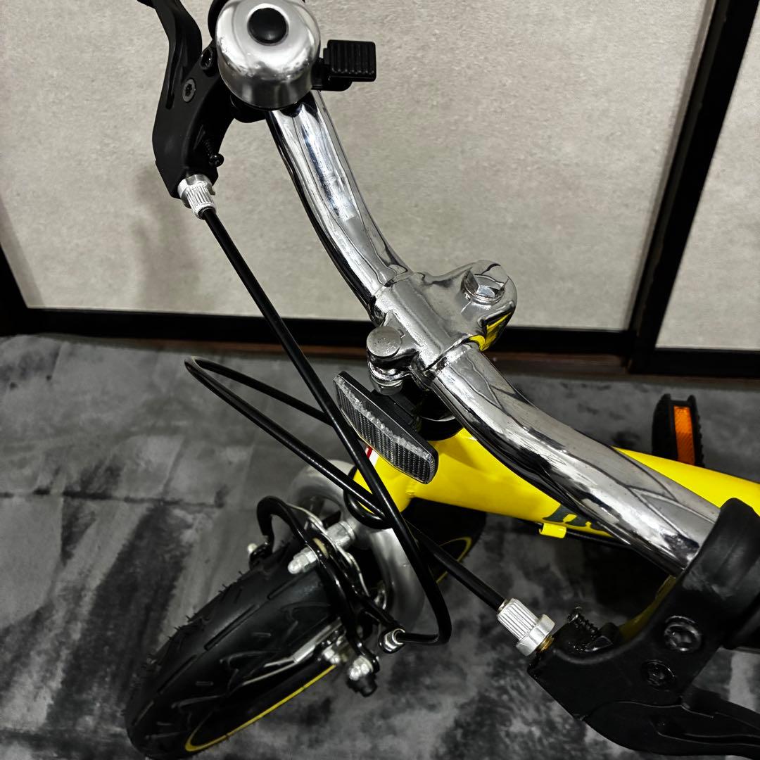 【美品】　へんしんバイク　イエロー　12インチ