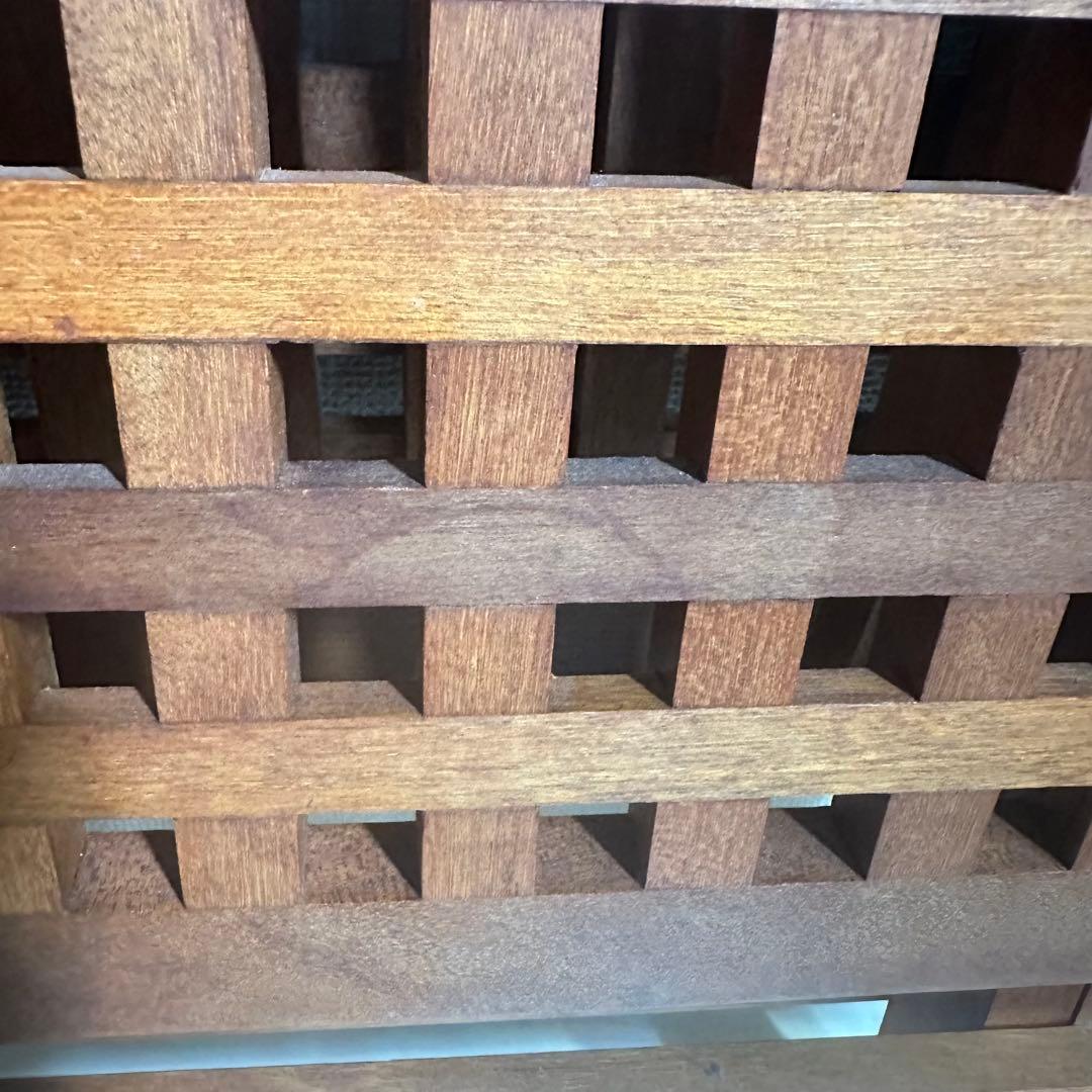 Used☆ビンテージテーブルセット☆ウッドオシャレテーブル3点セット