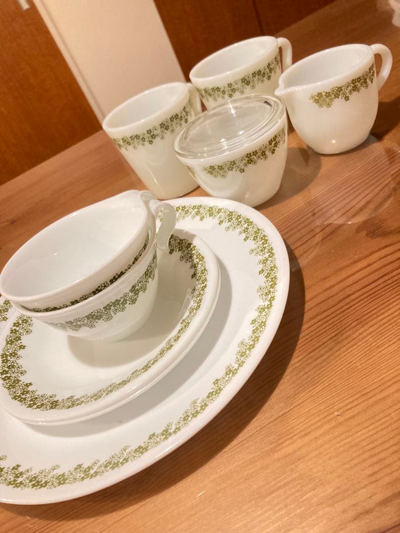 オールドパイレックス オールドコレール 食器セット クレイジーデイジー