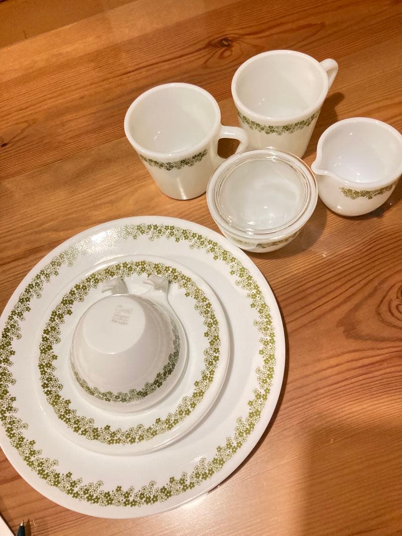 オールドパイレックス オールドコレール 食器セット クレイジーデイジー