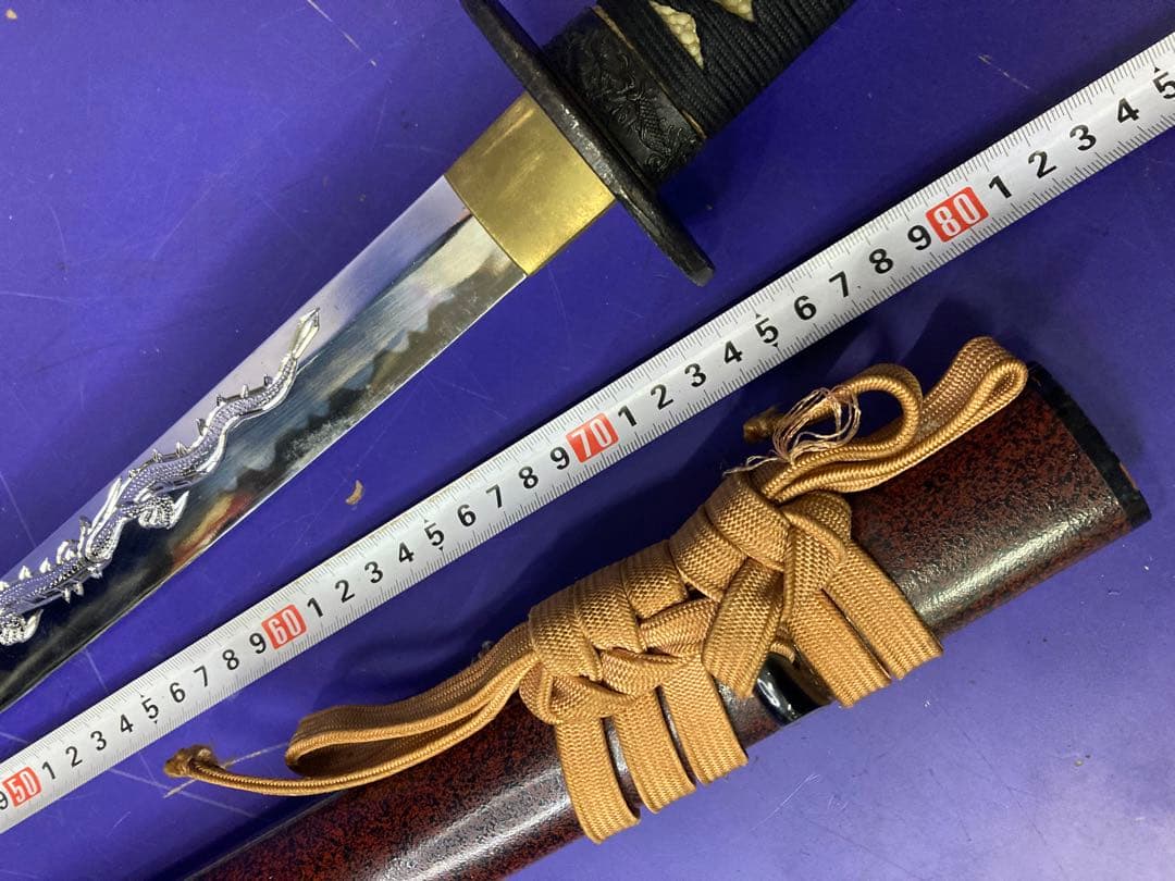 G）模造刀 日本刀 太刀 総長さ約104cm