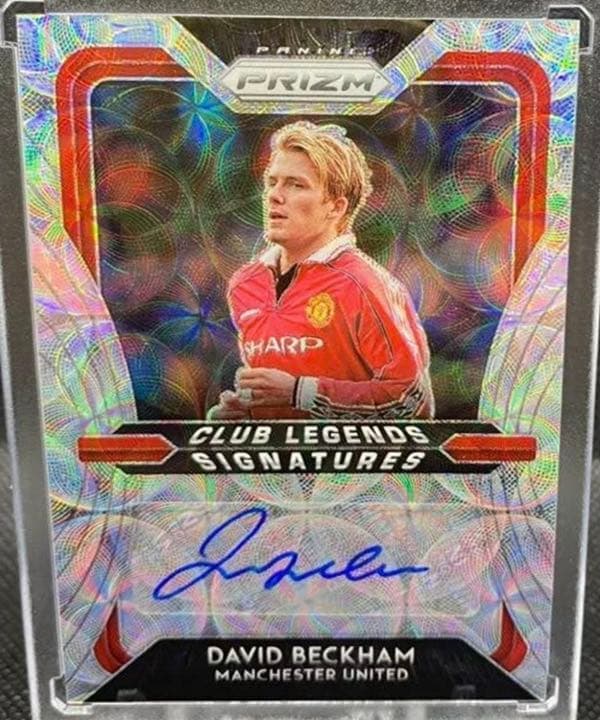 David Beckham Panini Auto 直筆サインカード べッカム
