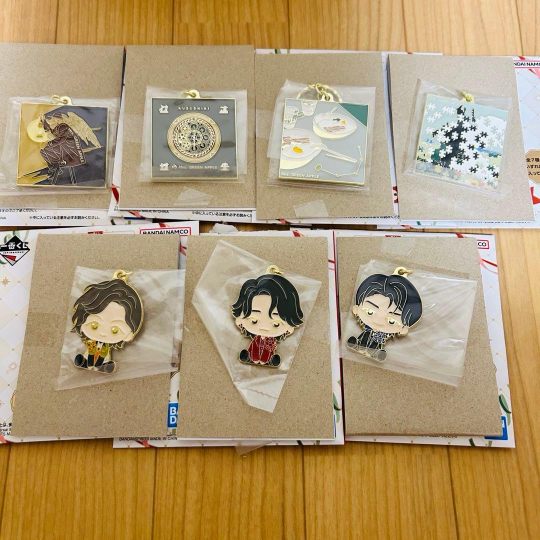 一番くじ　Mrs. GREEN APPLE コンプリート　ミセスグリーンアップル